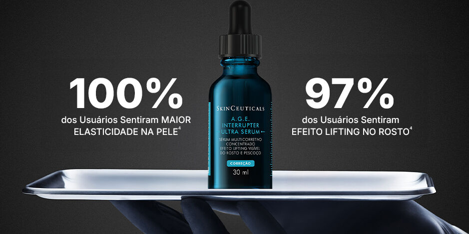 Novo Sérum A.G.E para Efeito Lifting Visível | SkinCeuticals